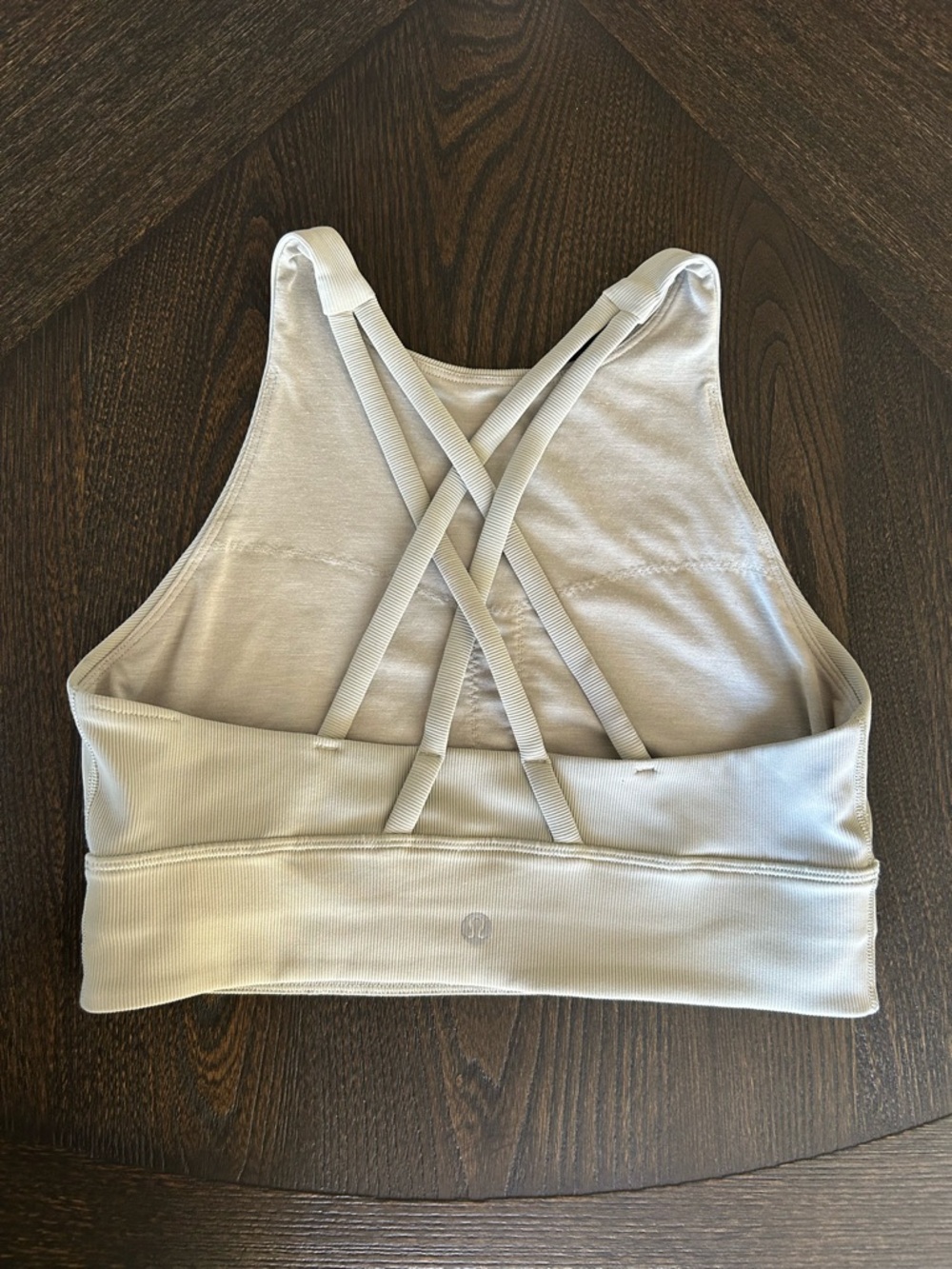 Lululemon Sage Green High Neck Racerback Sports Bra Size 8